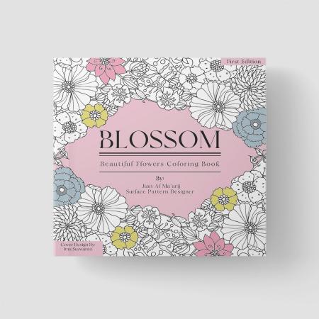 BLOSSOM: Beautiful Flowers Coloring Book /